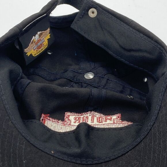Harley Davidson Motorcycles Black Baseball Cap Men’s Hat One Size - Picture 13 of 14
